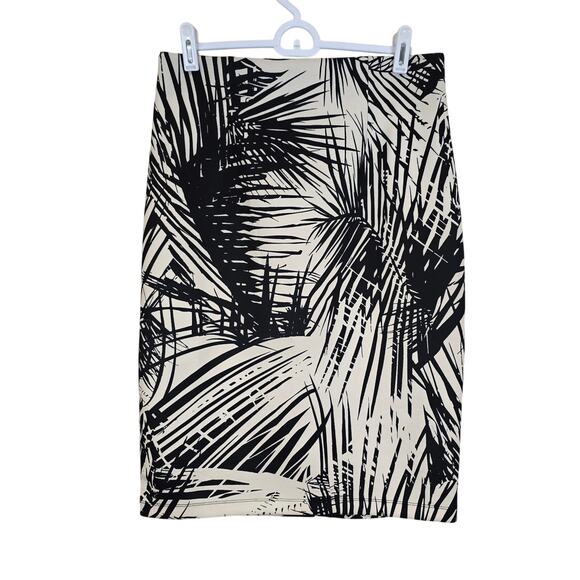 Women's db Black & Cream Pencil Skirt | Size Small - Picture 1 of 10